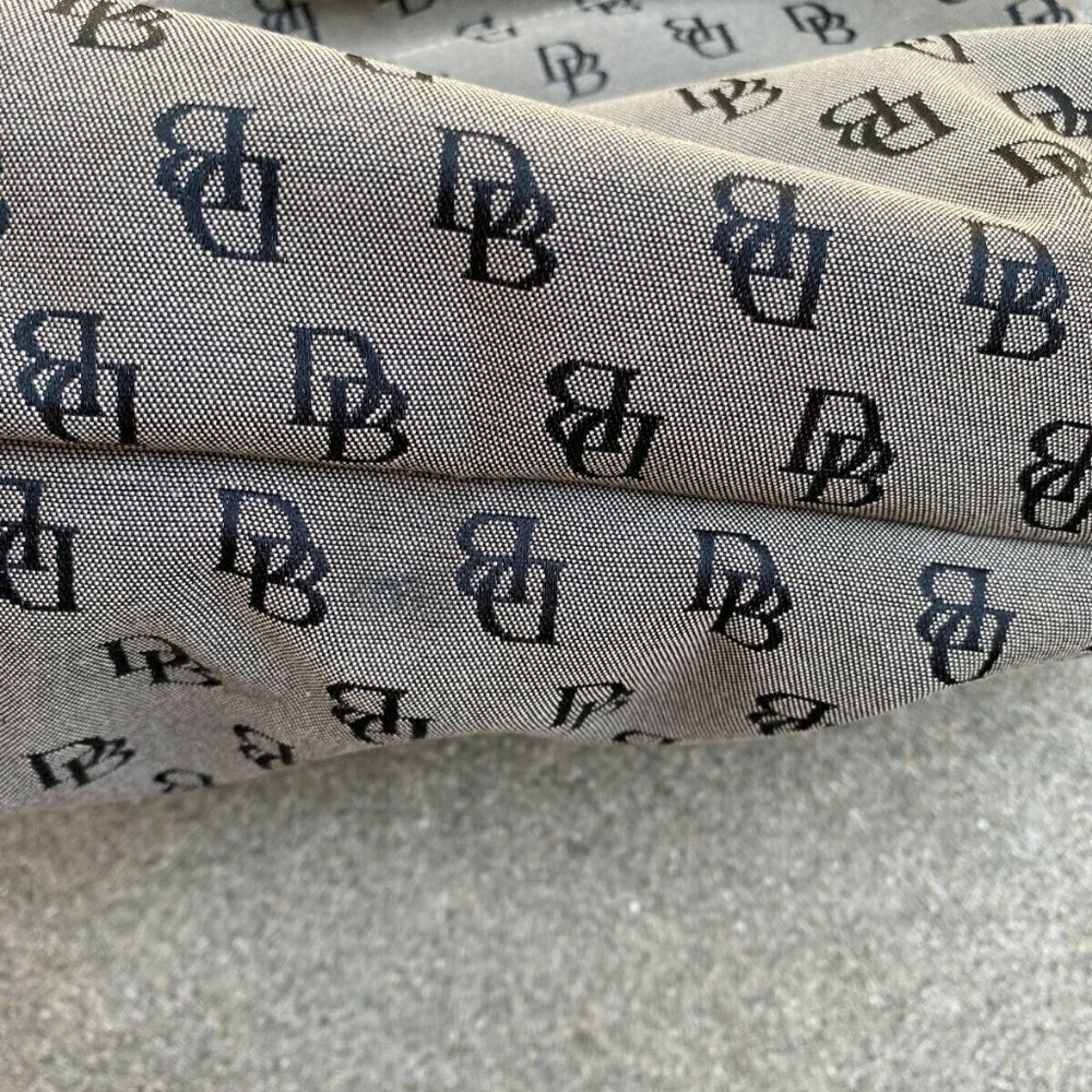 Dooney & Bourke Women's Vintage Designer DB Monogram Shoulder Hand Bag P… - Picture 3 of 5
